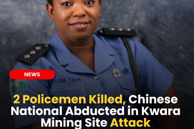 2 Policemen Killed, Chinese National Abducted in Kwara Mining Site Attack