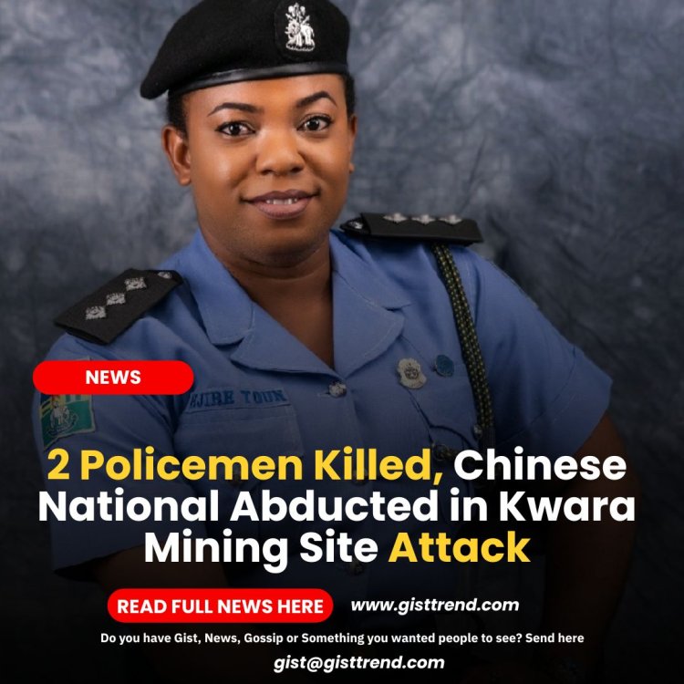 2 Policemen Killed, Chinese National Abducted in Kwara Mining Site Attack