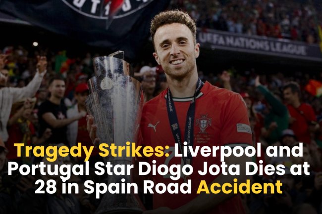 Tragedy Strikes: Liverpool and Portugal Star Diogo Jota Dies at 28 in Spain Road Accident