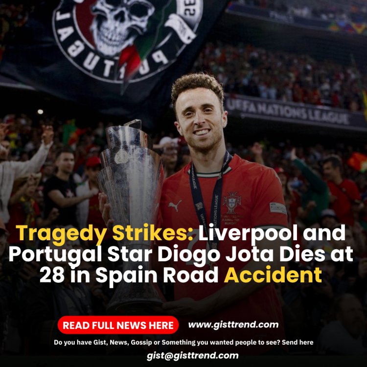 Tragedy Strikes: Liverpool and Portugal Star Diogo Jota Dies at 28 in Spain Road Accident
