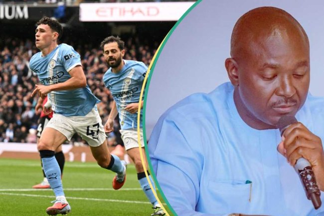 Nigerian lawmaker laments as Man City demolish Man Utd 3-0