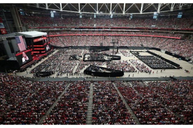 Thousands honor Charlie Kirk at Arizona memorial